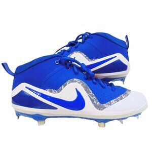 Nike Force Zoom Trout 4 Metal Baseball Cleats Size 13 Blue White 917837-444 NIB
